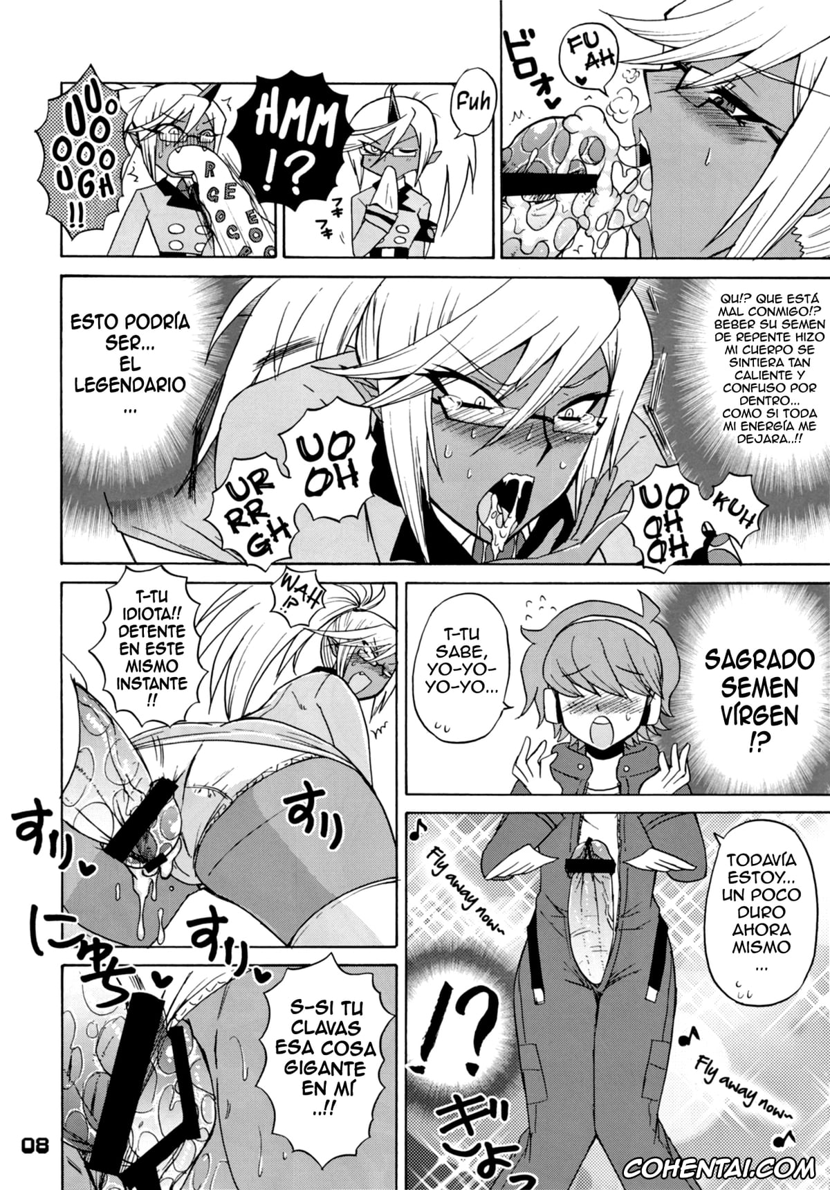 Panty & Stocking with Garterbelt hentai, Kneesocks Demon hentai, Kneesocks-san Maji Akuma (Panty & Stocking with Garterbelt), pagina 6