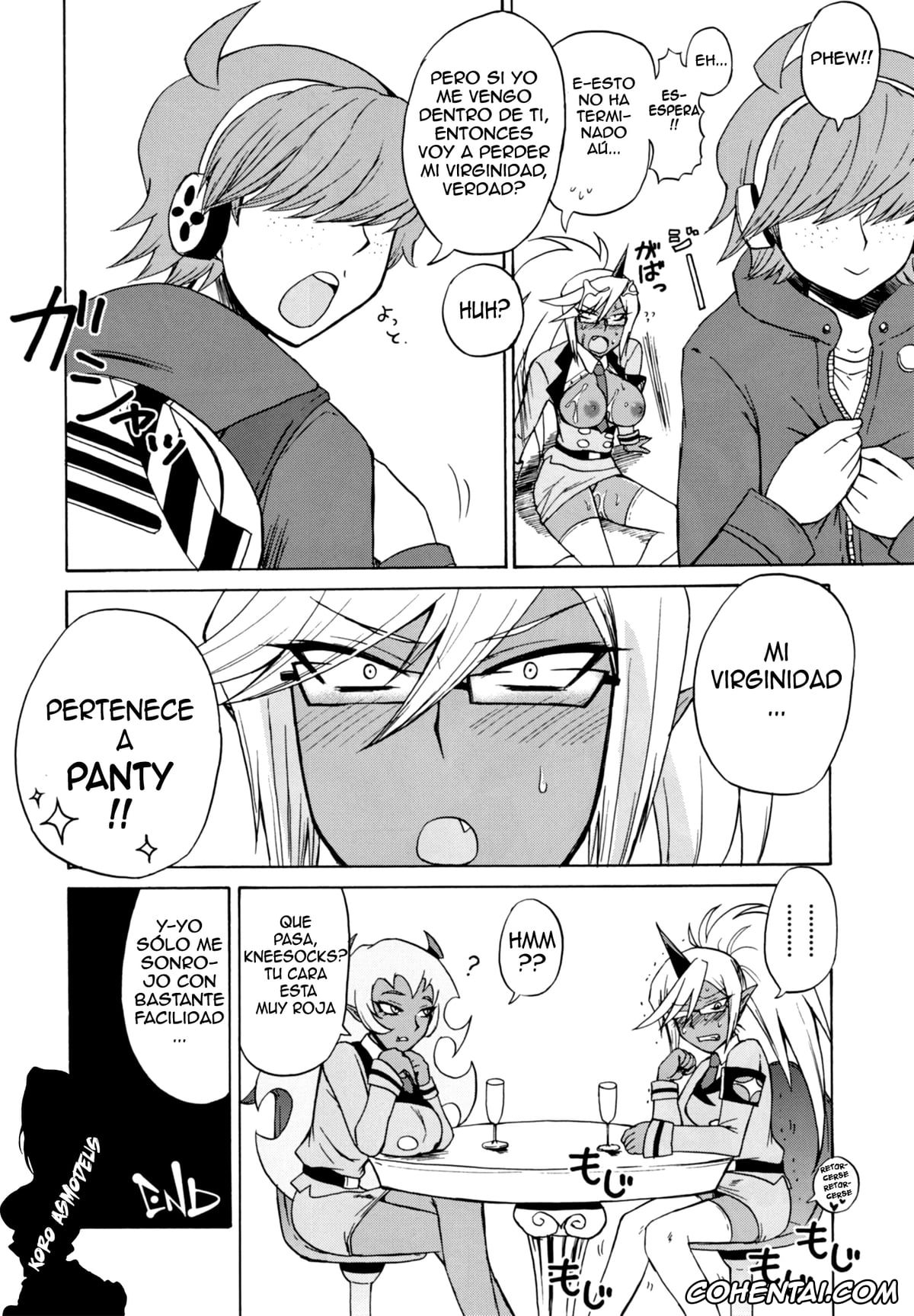 Panty & Stocking with Garterbelt xxx, Kneesocks Demon xxx, Kneesocks-san Maji Akuma (Panty & Stocking with Garterbelt), pagina 10