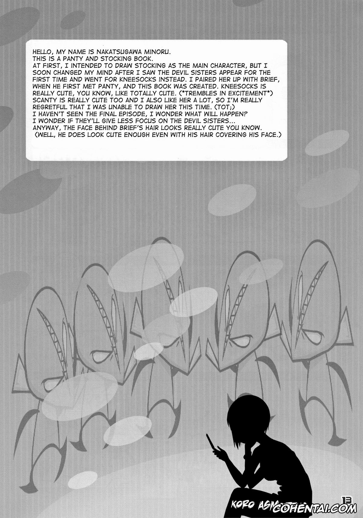 Panty & Stocking with Garterbelt porno, Kneesocks Demon porno, Kneesocks-san Maji Akuma (Panty & Stocking with Garterbelt), pagina 11