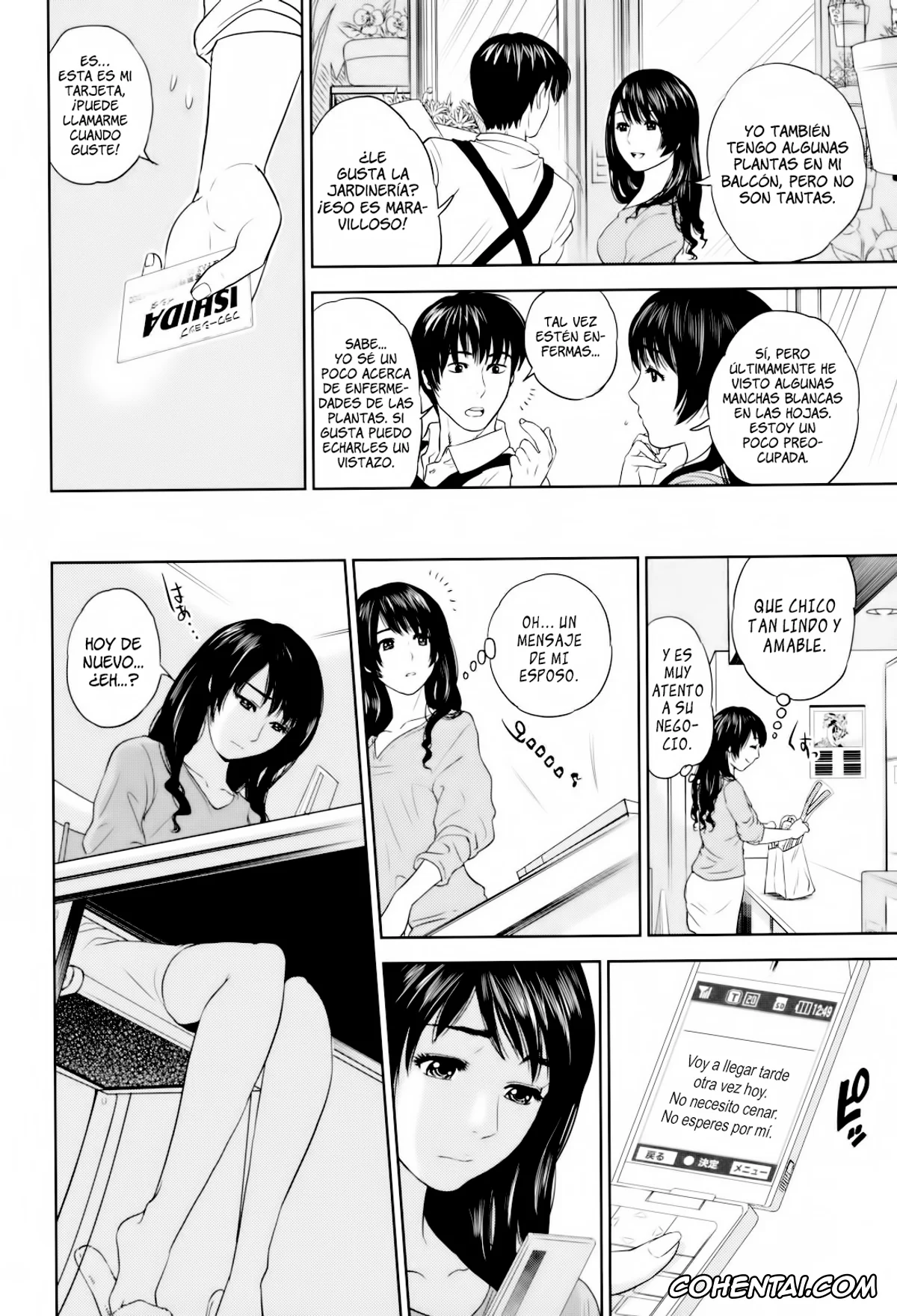 Original hentai, Okusan to Issho – To be with married woman Ch. 1-5, pagina 9