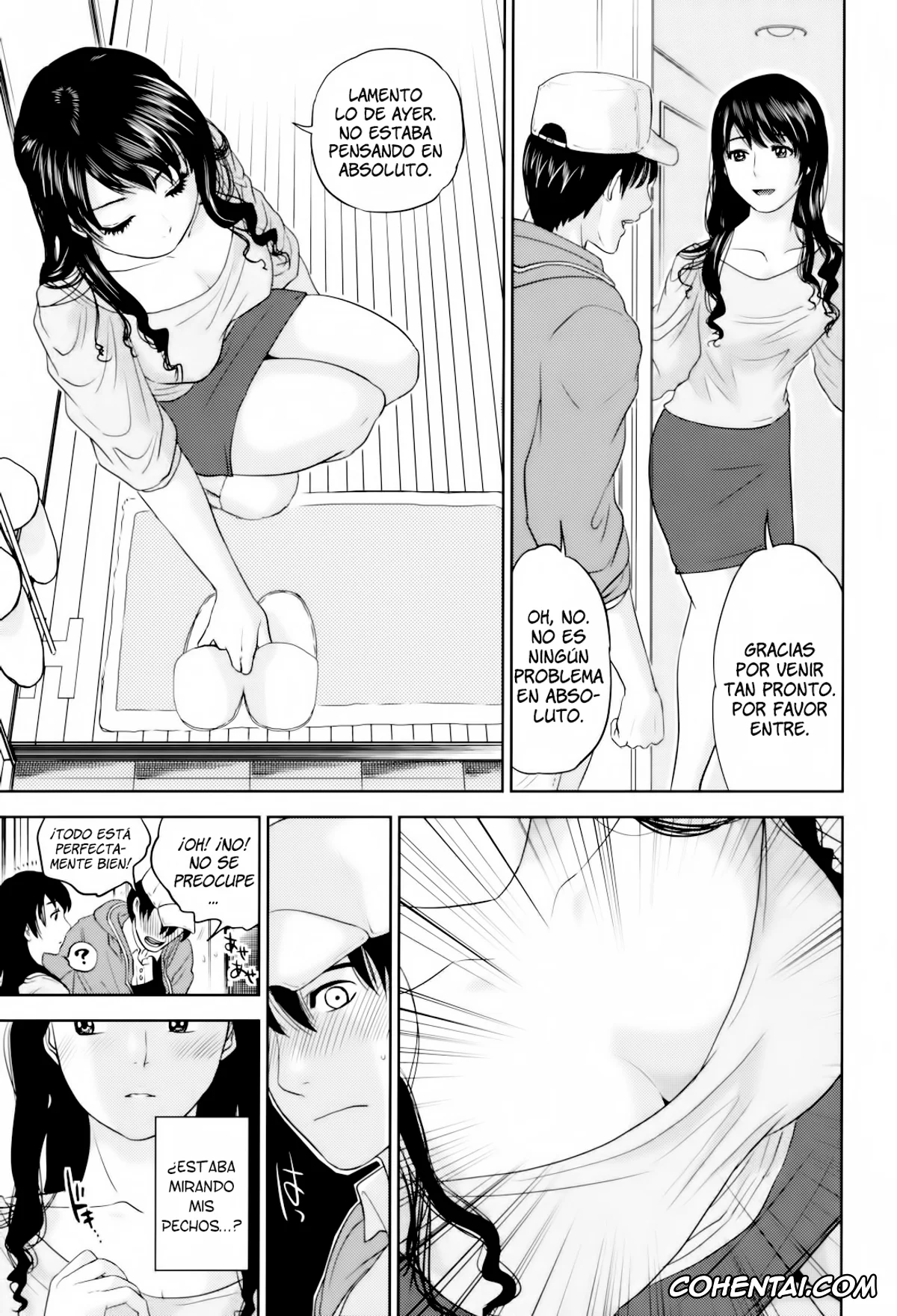 Original hentai, Okusan to Issho – To be with married woman Ch. 1-5, pagina 12
