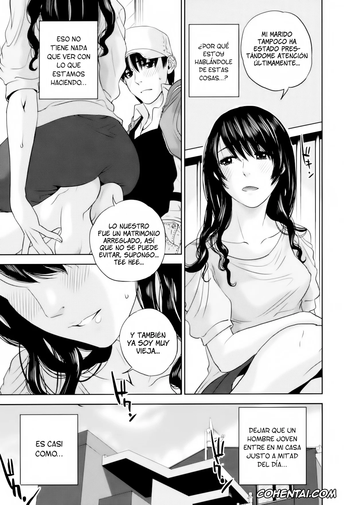 Original porno, Okusan to Issho – To be with married woman Ch. 1-5, pagina 14