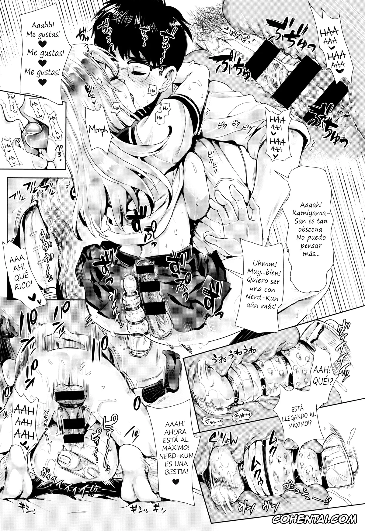 Revistas hentai, COMIC ExE hentai, Kamiyama-san to Boku (COMIC ExE 02), pagina 18