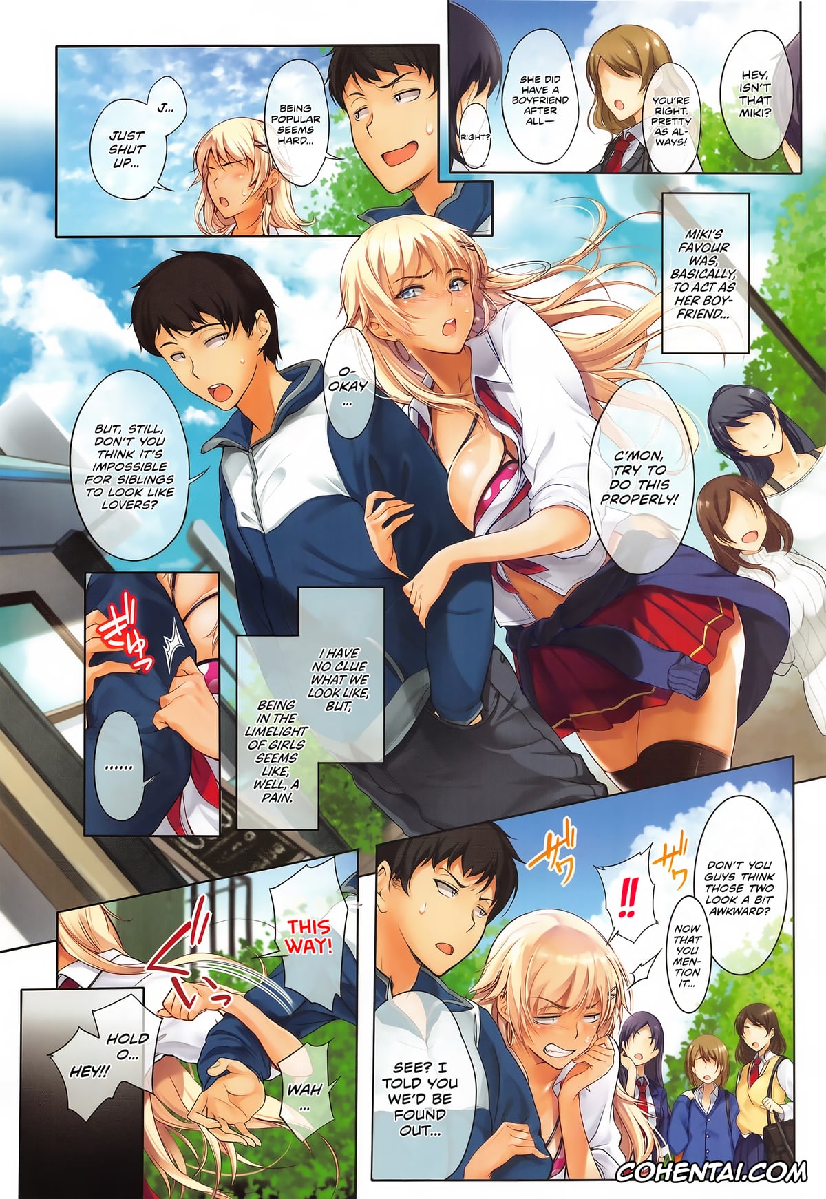 Revistas porno, COMIC ExE porno, Sassy-Sister Complex! (COMIC ExE 02), pagina 2