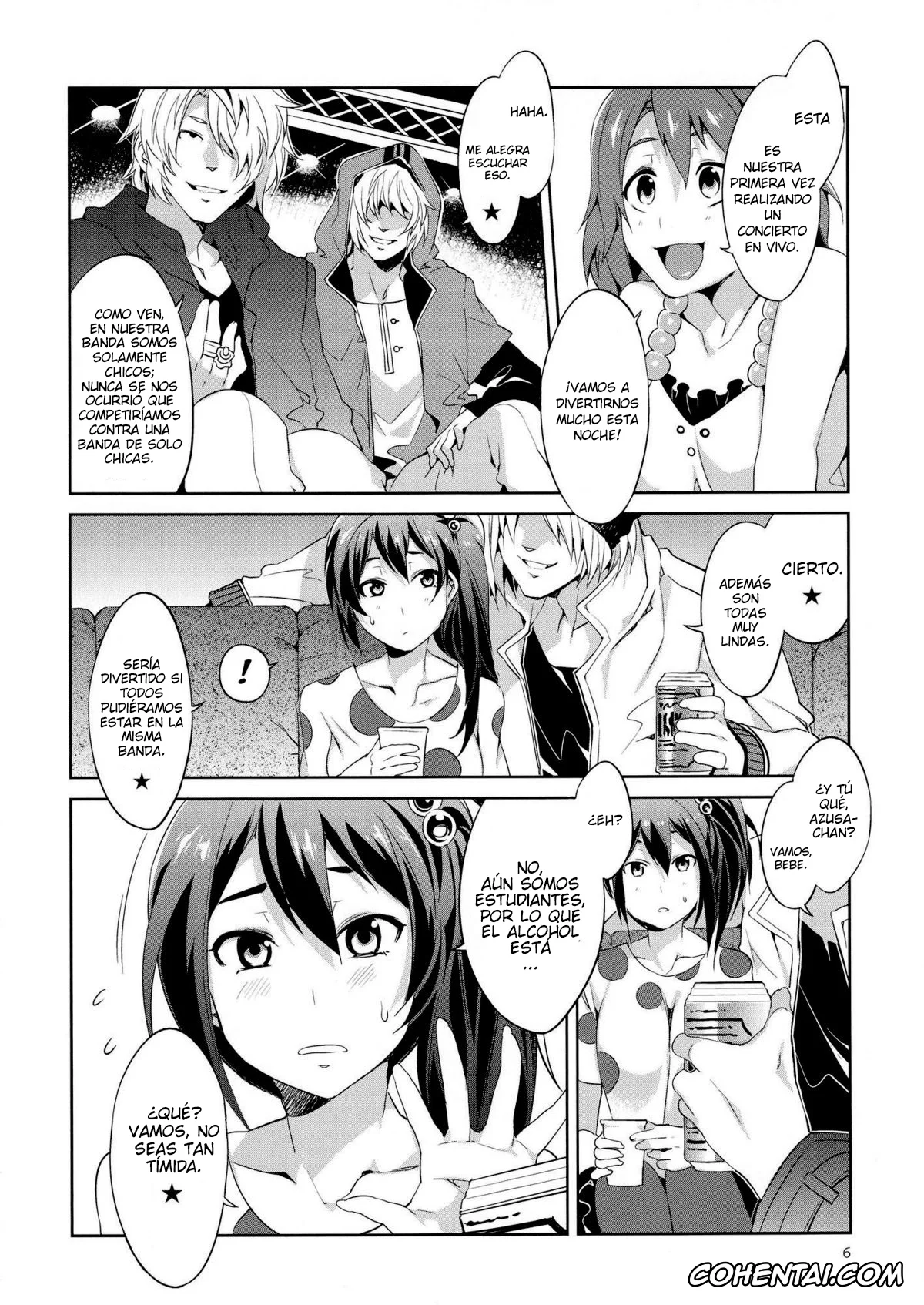 K-ON! porno, Mio Akiyama porno, Choroi-Onna!! (K-ON!), pagina 5