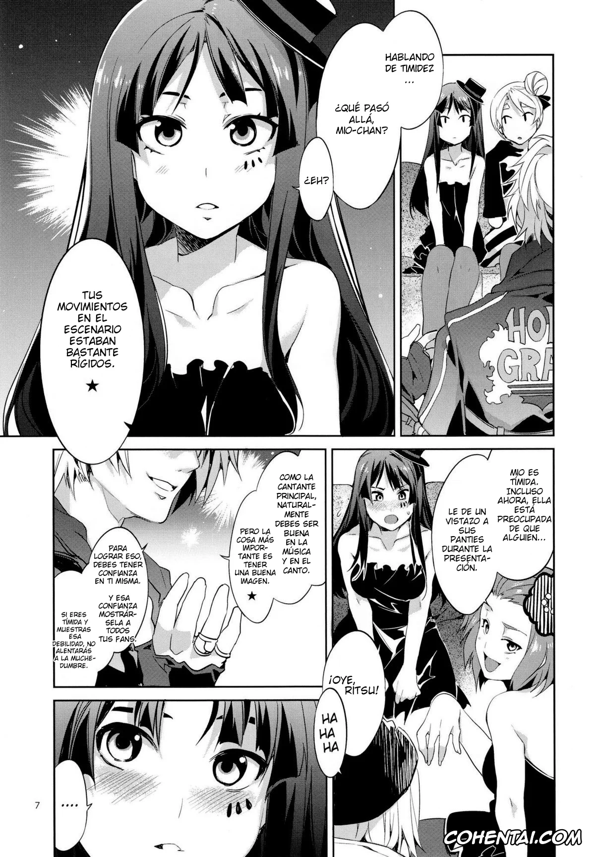 K-ON! hentai, Mio Akiyama hentai, Choroi-Onna!! (K-ON!), pagina 6