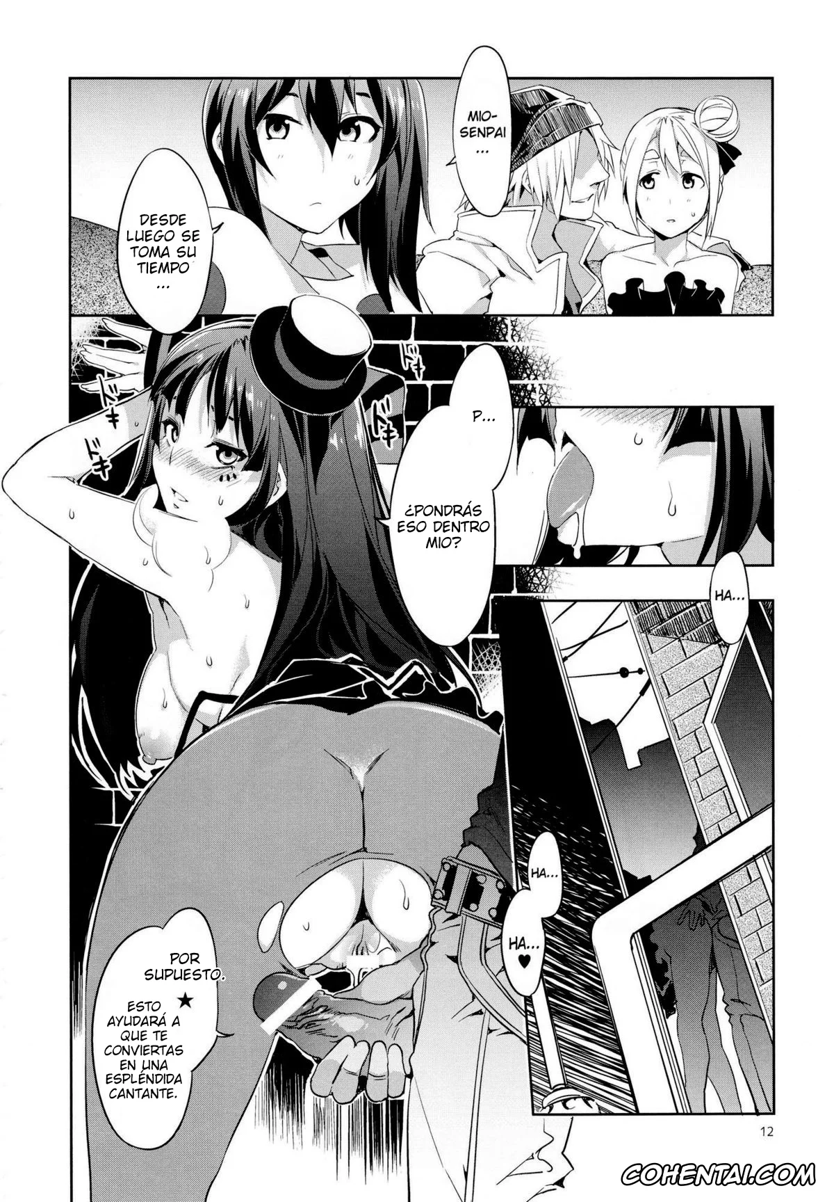 K-ON! porno, Mio Akiyama porno, Choroi-Onna!! (K-ON!), pagina 11