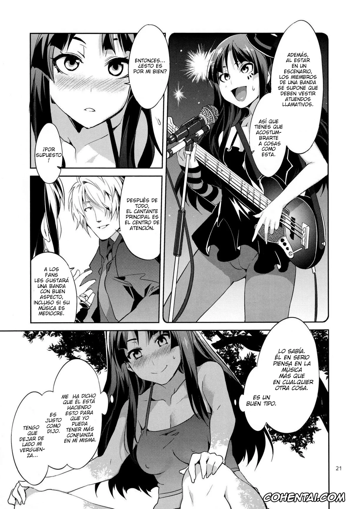 K-ON! porno, Mio Akiyama porno, Choroi-Onna!! (K-ON!), pagina 20