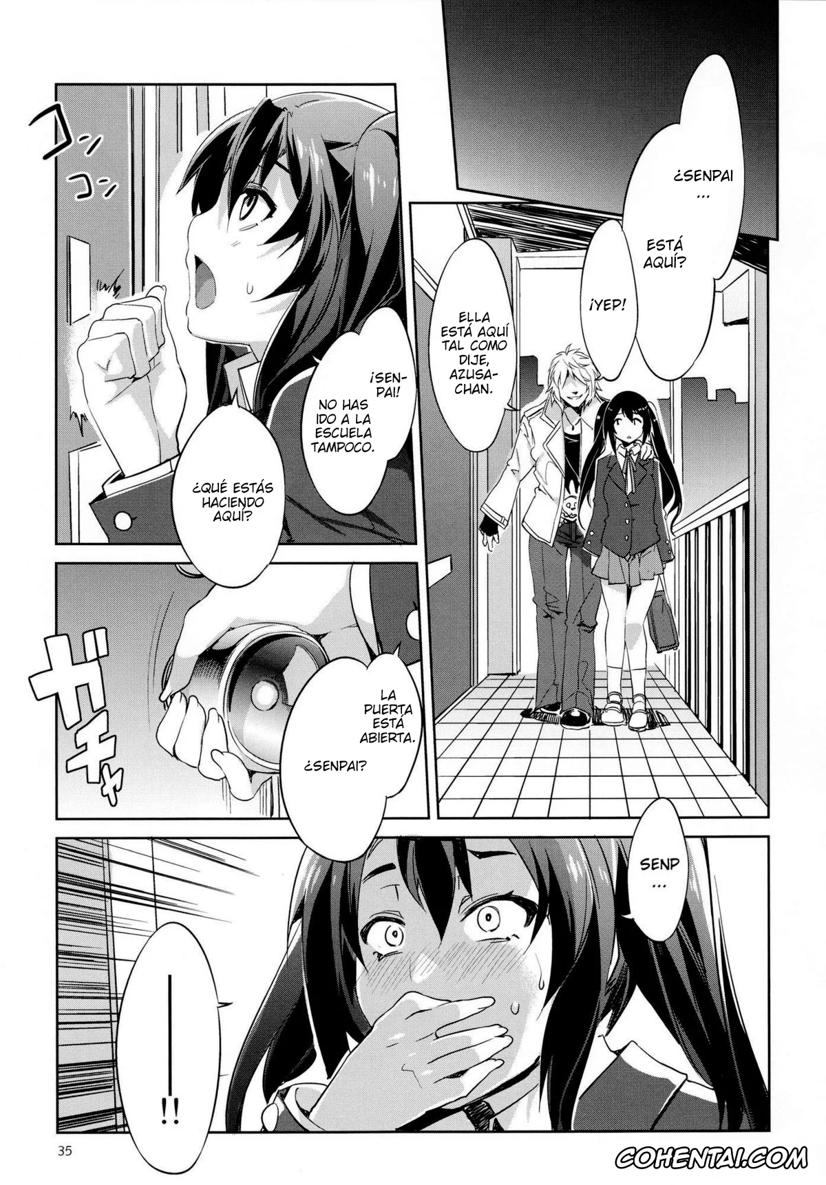 K-ON! xxx, Mio Akiyama xxx, Choroi-Onna!! (K-ON!), pagina 34