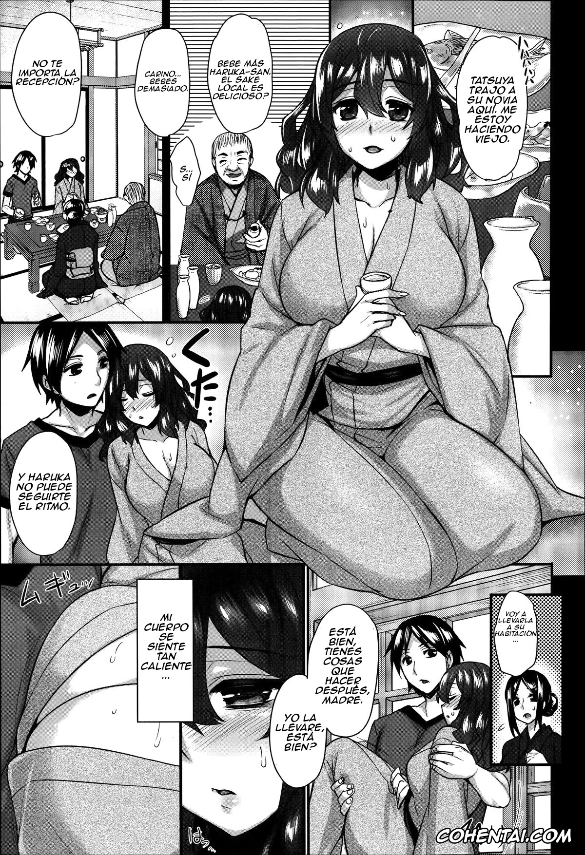 Original hentai, Yomeiri Mae no Inyakai (ANGEL Club 2014-09), pagina 3