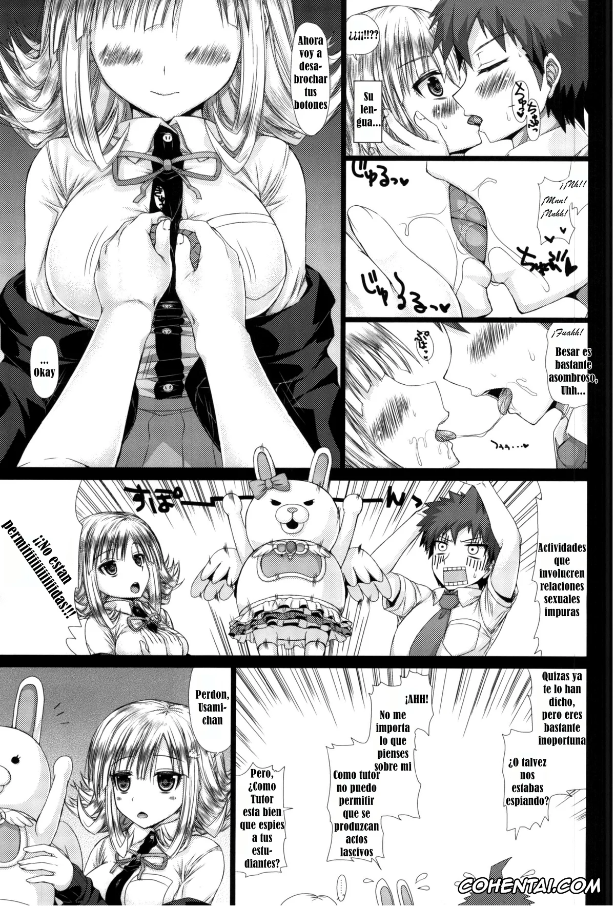 Danganronpa porno, Chiaki Nanami porno, Hajime Hinata porno, Painted Time (Danganronpa 2), pagina 8