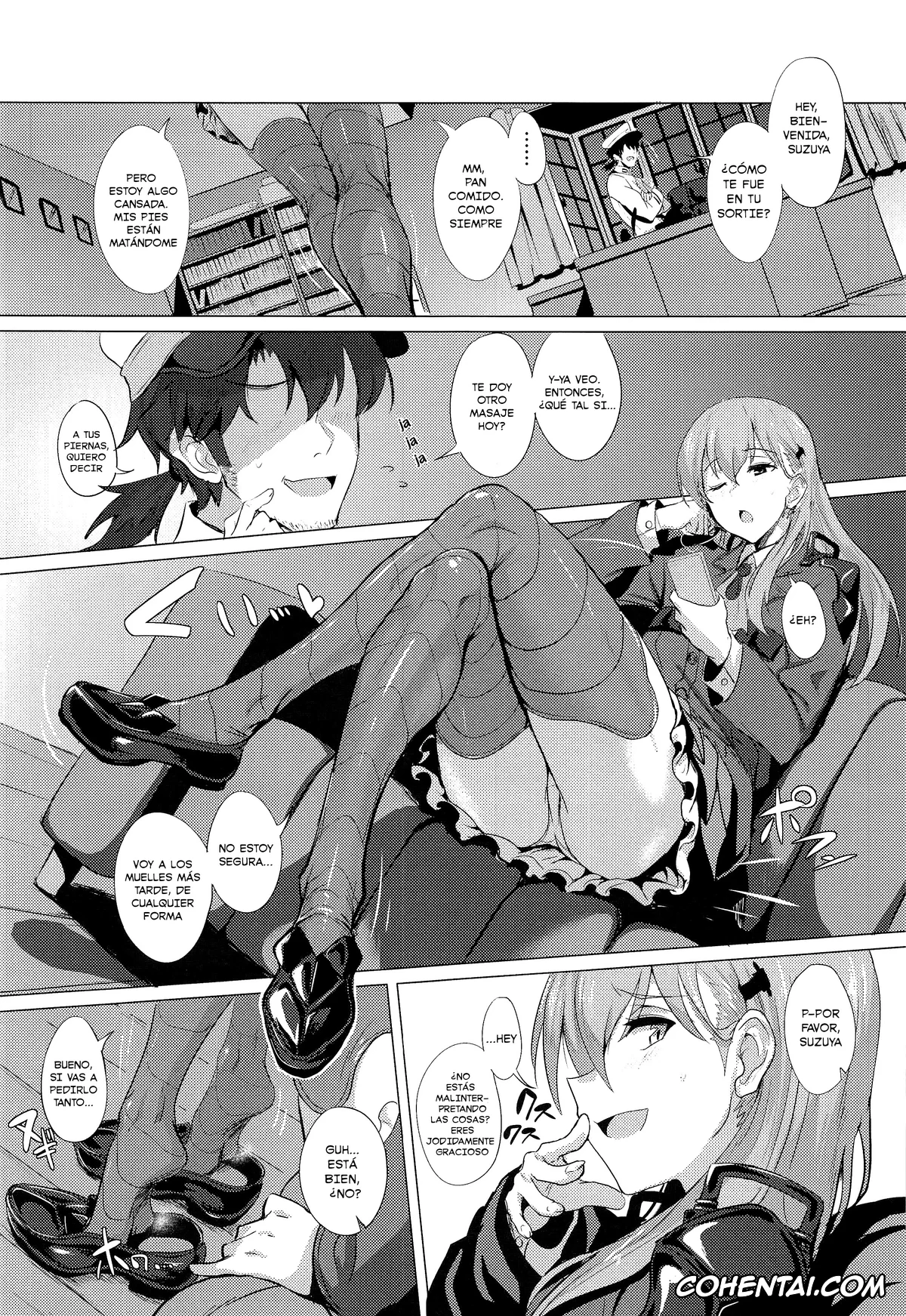 Kantai Collection -KanColle- xxx, Suzuya xxx, Teitoku xxx, FetiColle VOL. 02 (Kantai Collection -KanColle-), pagina 4