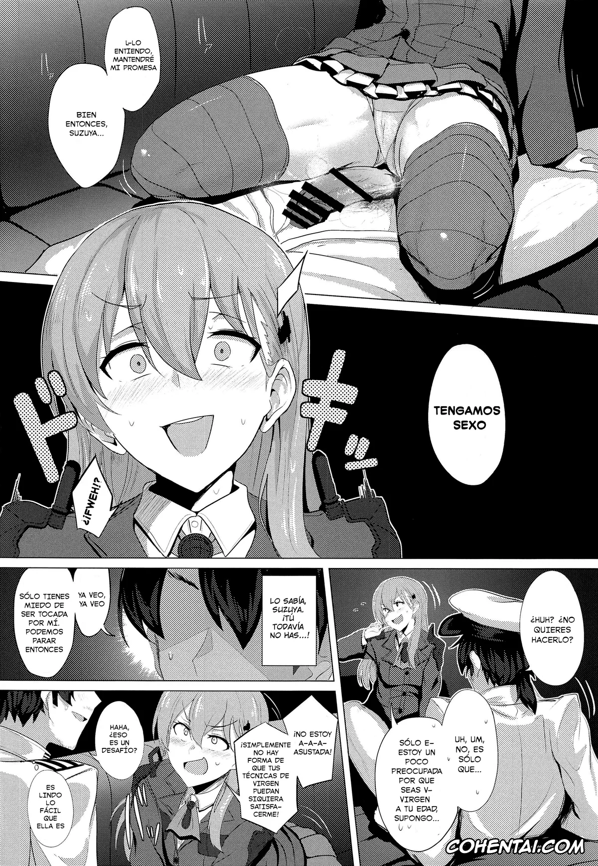 Kantai Collection -KanColle- xxx, Suzuya xxx, Teitoku xxx, FetiColle VOL. 02 (Kantai Collection -KanColle-), pagina 10