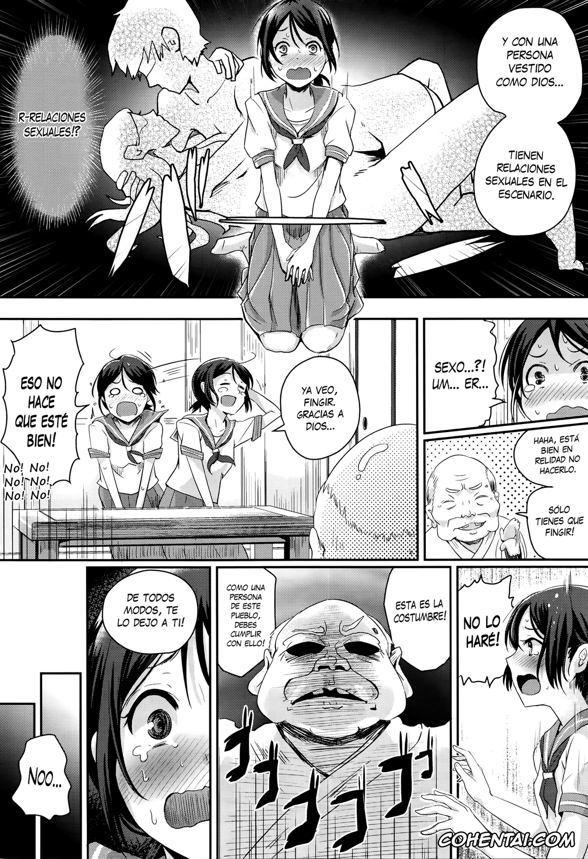 Revistas porno, COMIC Tenma porno, Konna Mura Iya da! (COMIC Tenma 2016-04), pagina 2