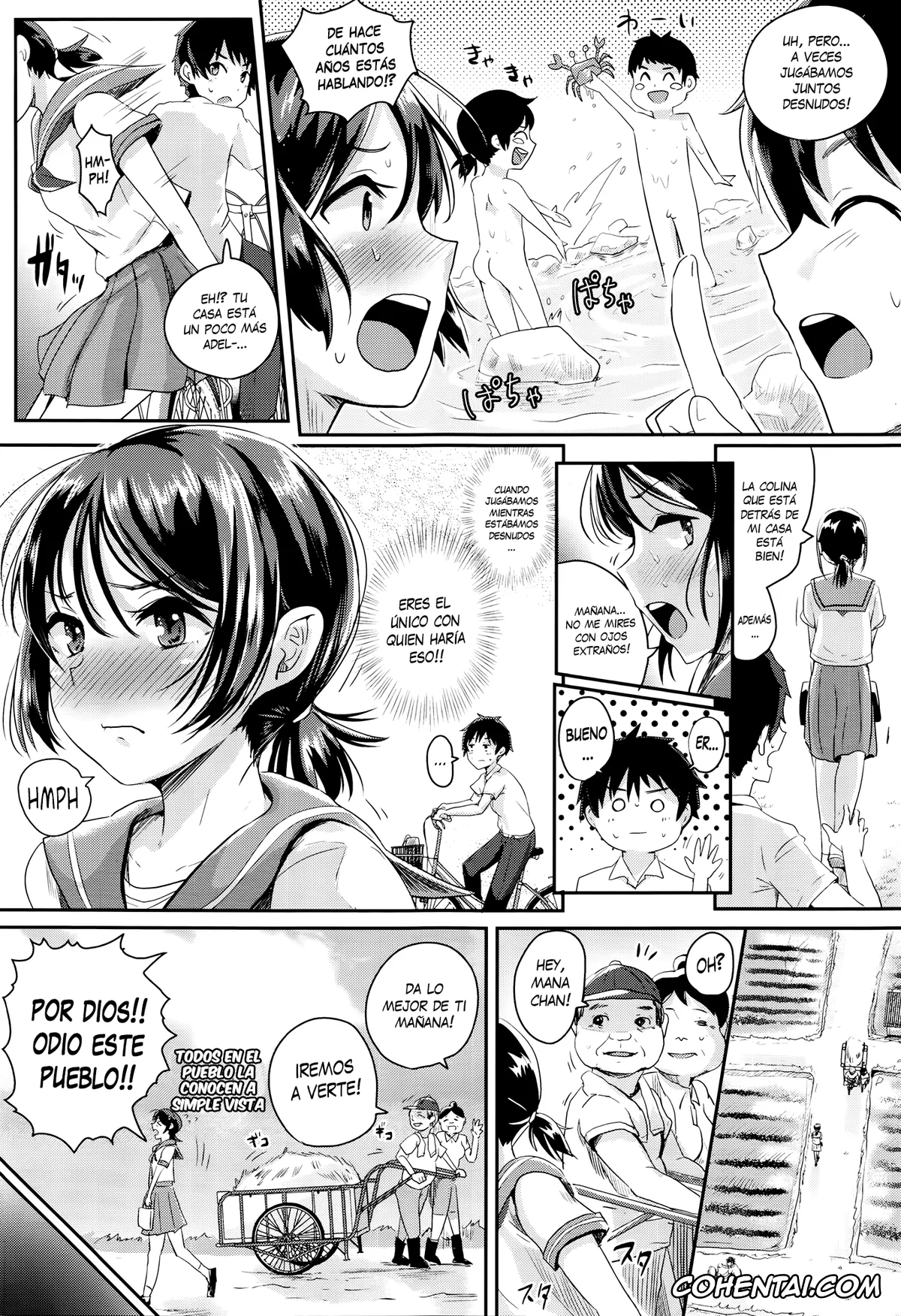 Revistas porno, COMIC Tenma porno, Konna Mura Iya da! (COMIC Tenma 2016-04), pagina 5
