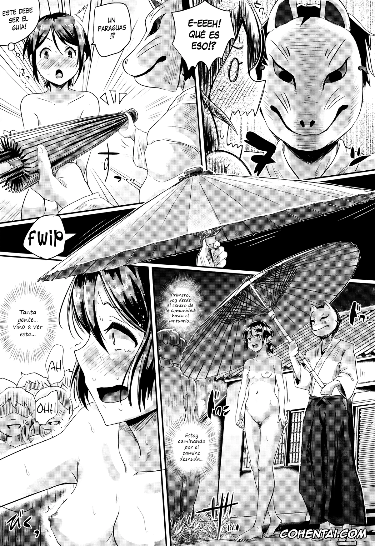 Revistas hentai, COMIC Tenma hentai, Konna Mura Iya da! (COMIC Tenma 2016-04), pagina 9