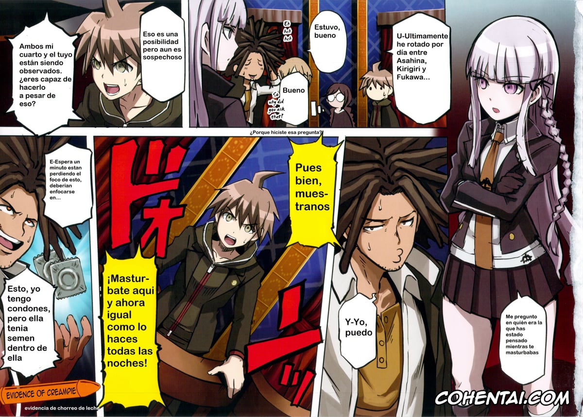 Danganronpa porno, Aoi Asahina porno, Byakuya Togami porno, Kyouko Kirigiri porno, Makoto Naegi porno, Touko Fukawa porno, Yasuhiro Hagakure porno, Inranronpa (Danganronpa), pagina 11