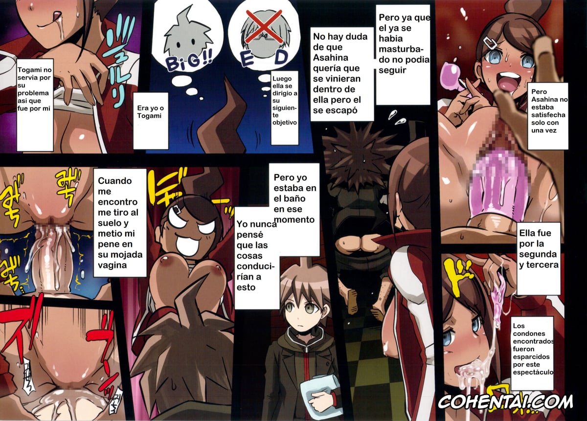 Danganronpa porno, Aoi Asahina porno, Byakuya Togami porno, Kyouko Kirigiri porno, Makoto Naegi porno, Touko Fukawa porno, Yasuhiro Hagakure porno, Inranronpa (Danganronpa), pagina 23