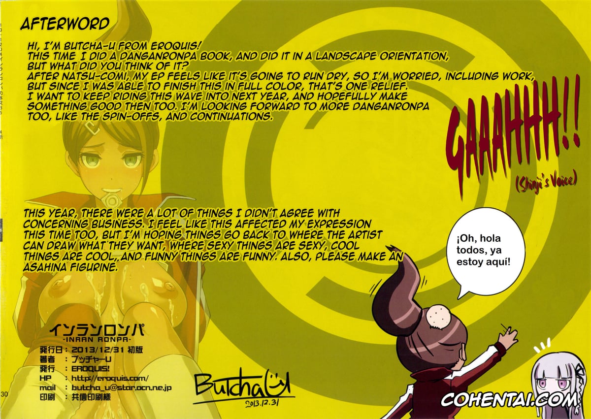 Danganronpa hentai, Aoi Asahina hentai, Byakuya Togami hentai, Kyouko Kirigiri hentai, Makoto Naegi hentai, Touko Fukawa hentai, Yasuhiro Hagakure hentai, Inranronpa (Danganronpa), pagina 30