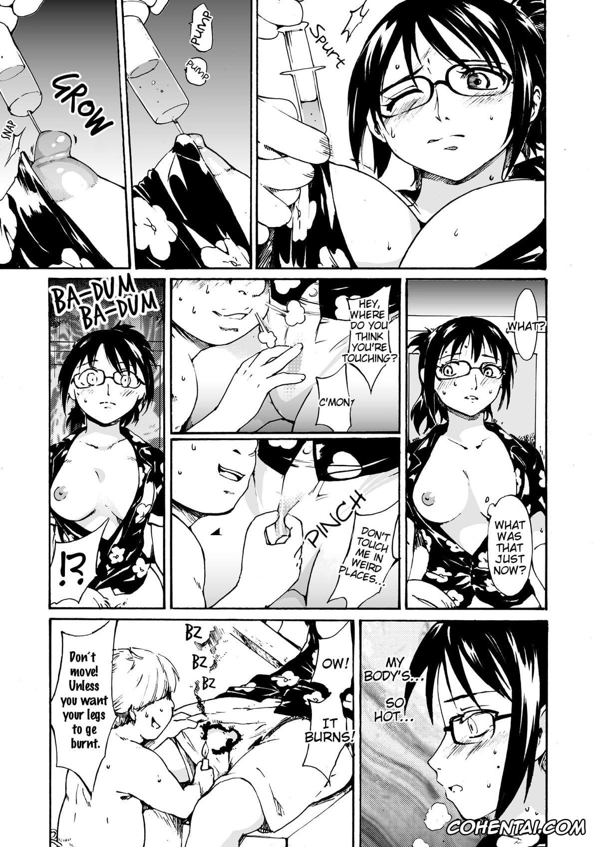 One Piece porno, Tashigi porno, Gokkan no Jikkenshitsu (One Piece), pagina 8