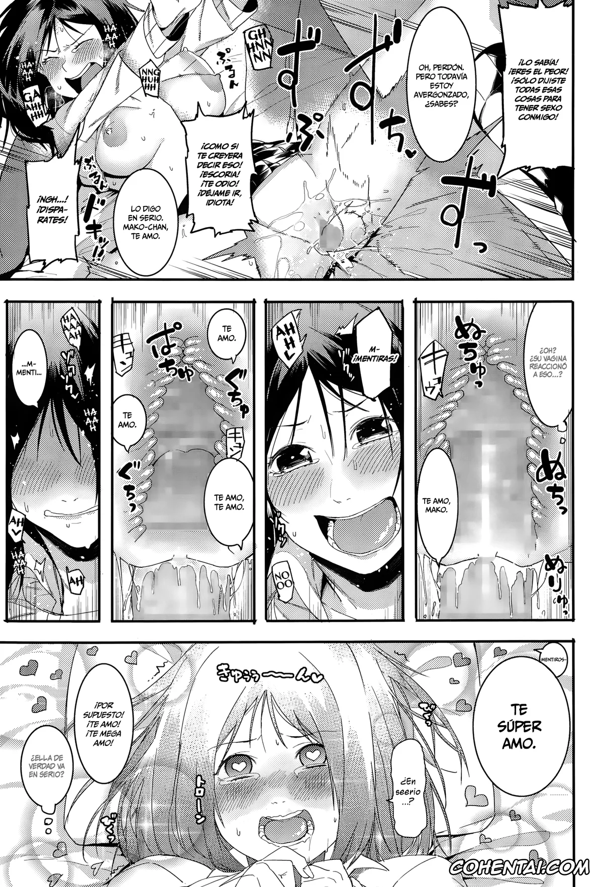Revistas xxx, COMIC Megastore Alpha xxx, Aware Mako-chan wa Naka ni Dasarechaimashita (COMIC Megastore Alpha 2015-01), pagina 19