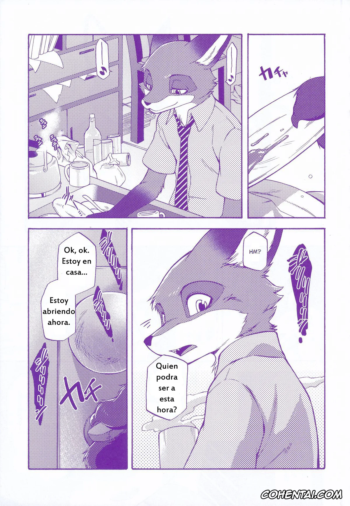 Zootopia xxx, Judy Hopps xxx, Nick Wilde xxx, Kimi wa Sangatsu Usagi – You March Hare (Zootopia), pagina 4