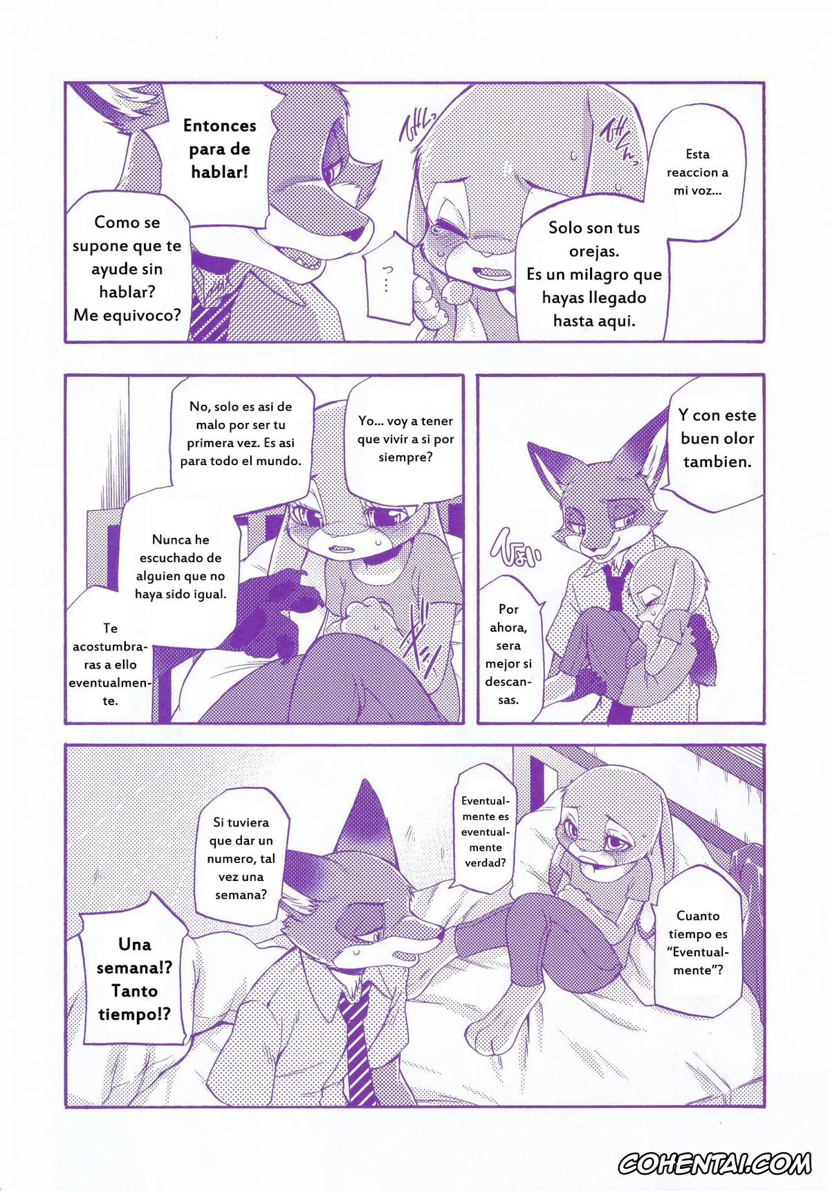 Zootopia porno, Judy Hopps porno, Nick Wilde porno, Kimi wa Sangatsu Usagi – You March Hare (Zootopia), pagina 11