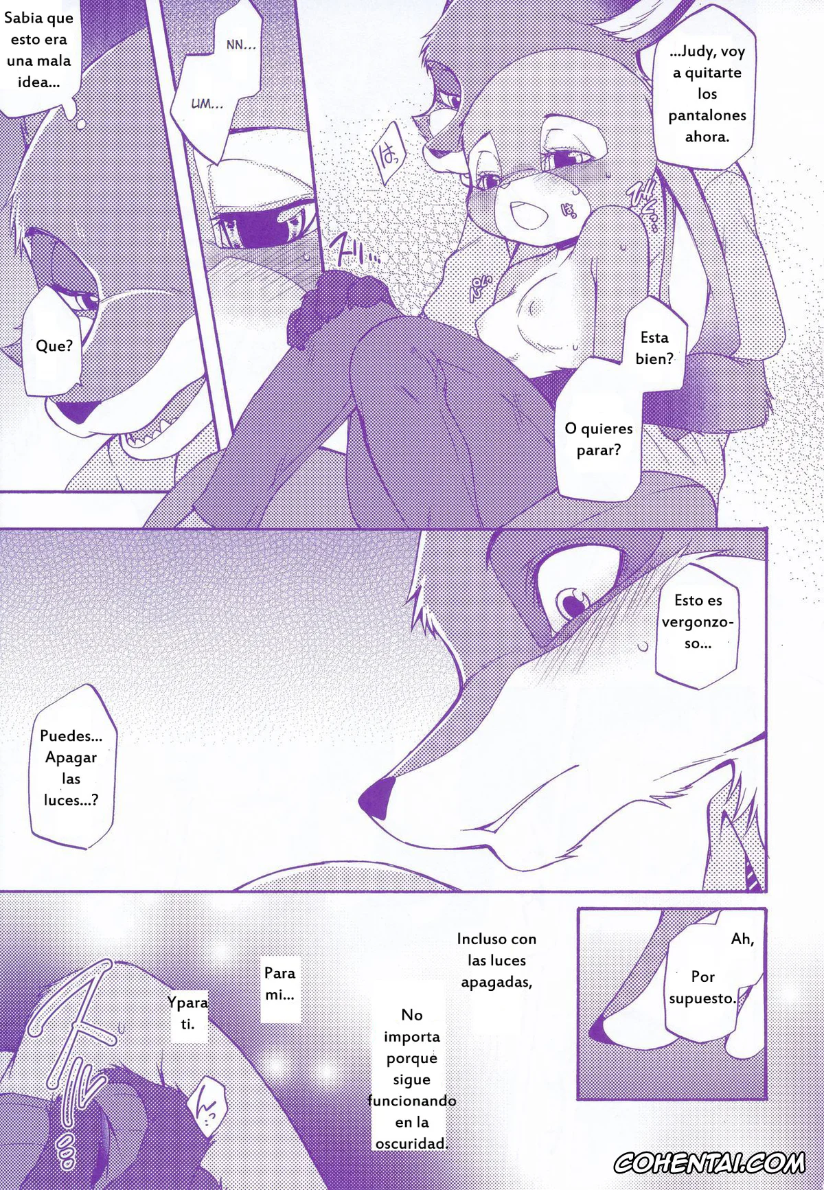 Zootopia hentai, Judy Hopps hentai, Nick Wilde hentai, Kimi wa Sangatsu Usagi – You March Hare (Zootopia), pagina 18