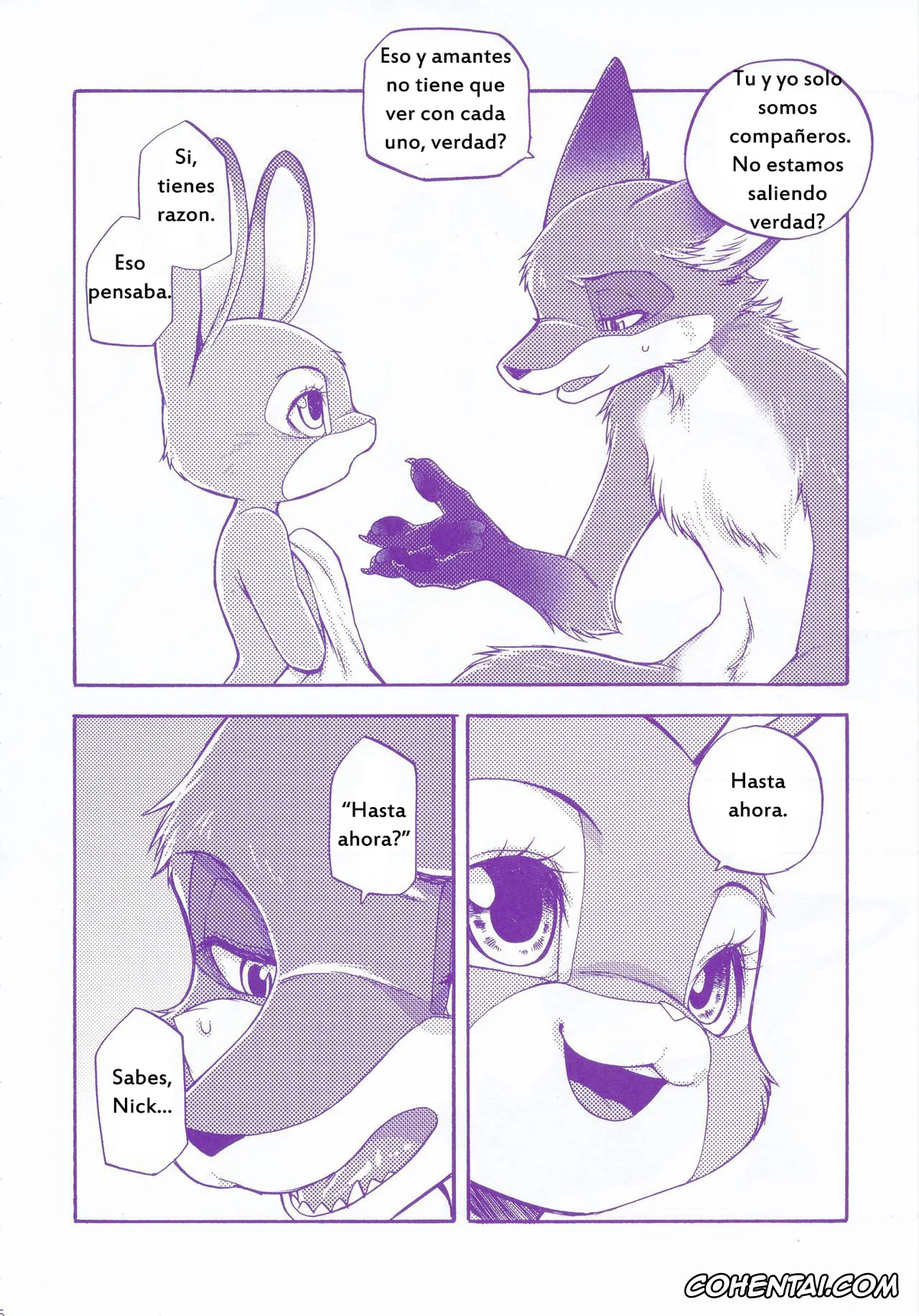 Zootopia porno, Judy Hopps porno, Nick Wilde porno, Kimi wa Sangatsu Usagi – You March Hare (Zootopia), pagina 35