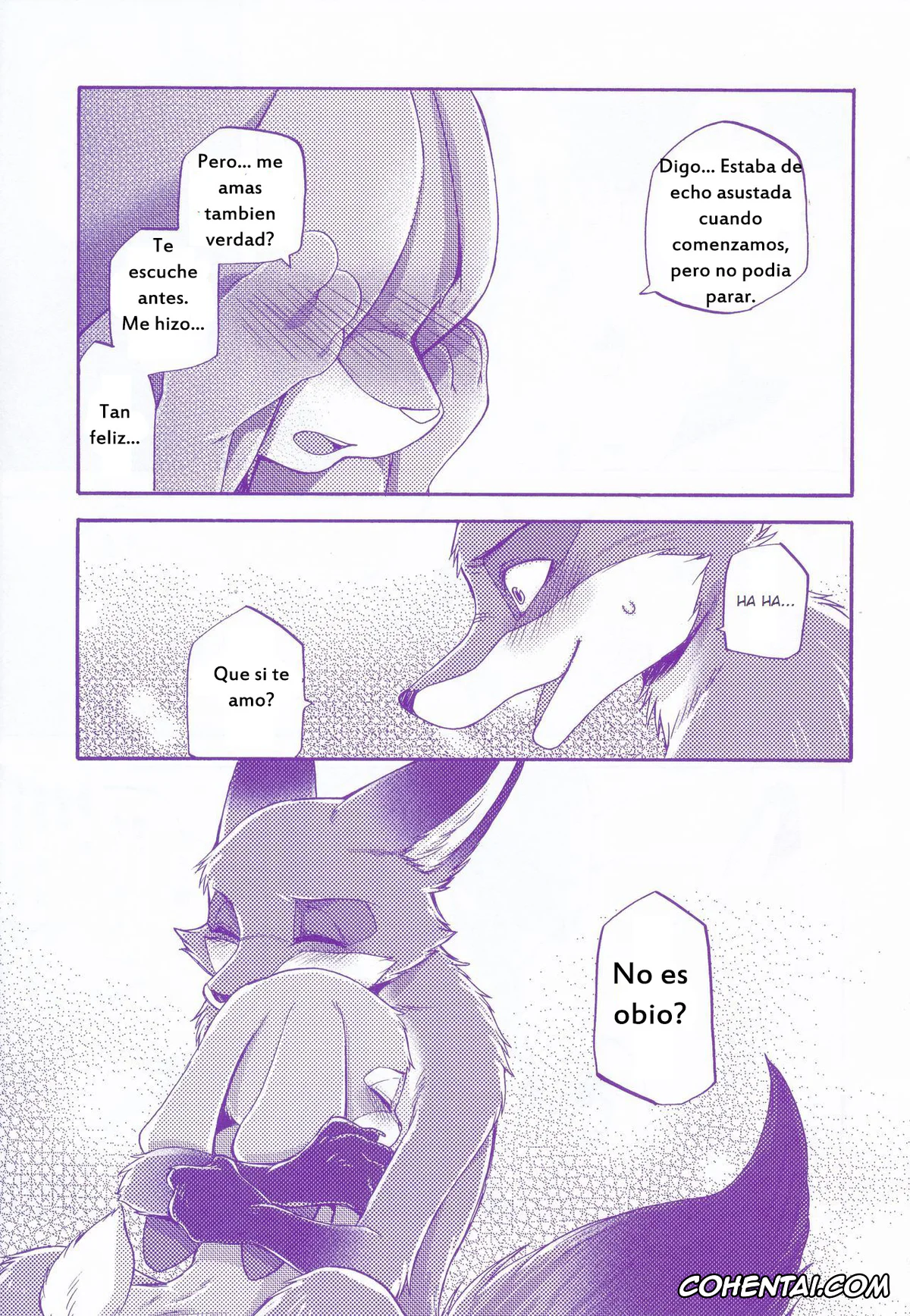 Zootopia porno, Judy Hopps porno, Nick Wilde porno, Kimi wa Sangatsu Usagi – You March Hare (Zootopia), pagina 38