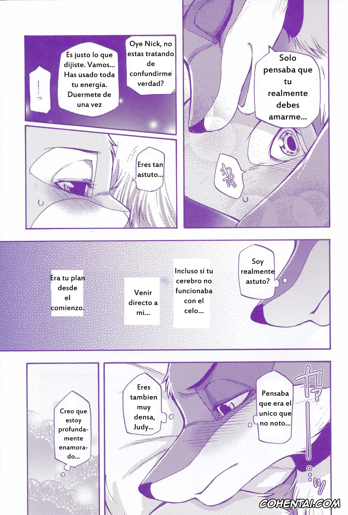 Zootopia xxx, Judy Hopps xxx, Nick Wilde xxx, Kimi wa Sangatsu Usagi – You March Hare (Zootopia), pagina 40