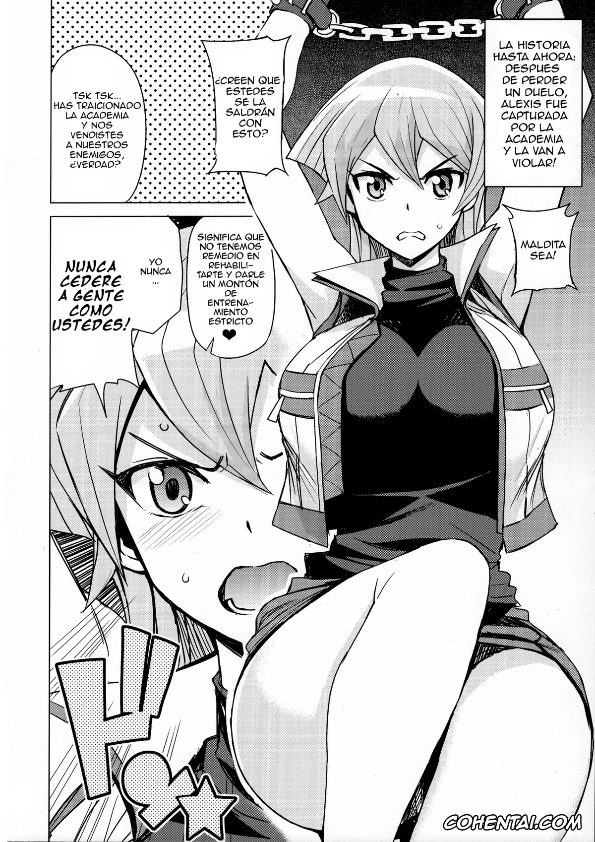 Yu-Gi-Oh! ARC-V porno, Alexis Rhodes | Asuka Tenjouin porno, NKDC Vol. 4 (Yu-Gi-Oh! ARC-V), pagina 2