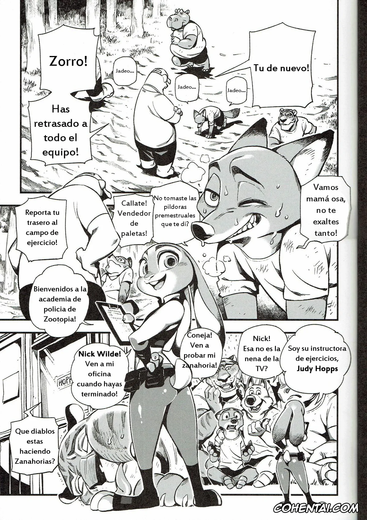 Zootopia xxx, Judy Hopps xxx, Nick Wilde xxx, What Does The Fox Say? (Zootopia), pagina 4