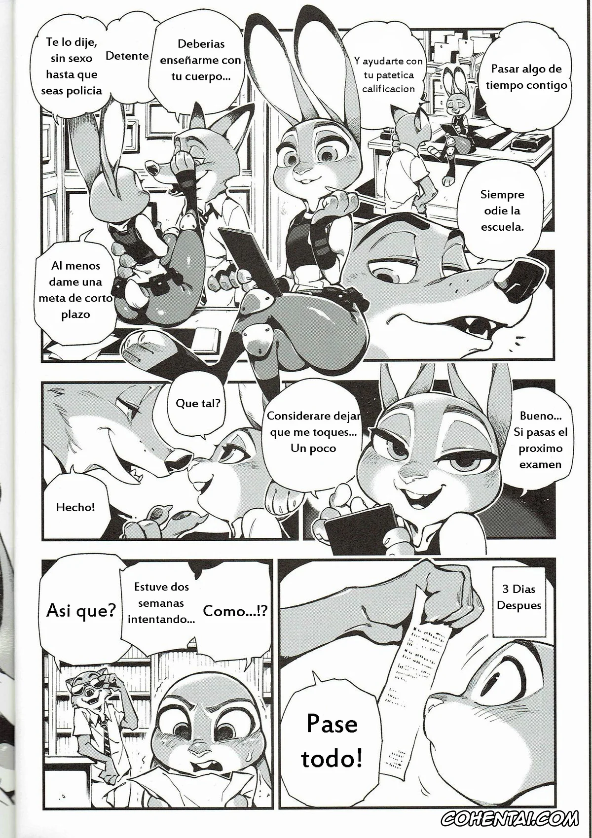 Zootopia porno, Judy Hopps porno, Nick Wilde porno, What Does The Fox Say? (Zootopia), pagina 5