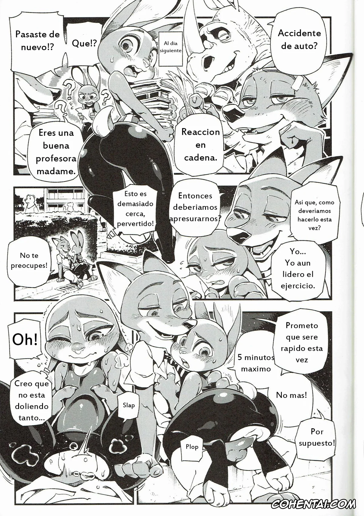 Zootopia xxx, Judy Hopps xxx, Nick Wilde xxx, What Does The Fox Say? (Zootopia), pagina 10