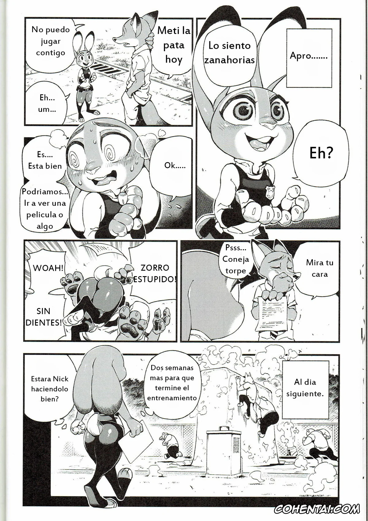 Zootopia hentai, Judy Hopps hentai, Nick Wilde hentai, What Does The Fox Say? (Zootopia), pagina 15