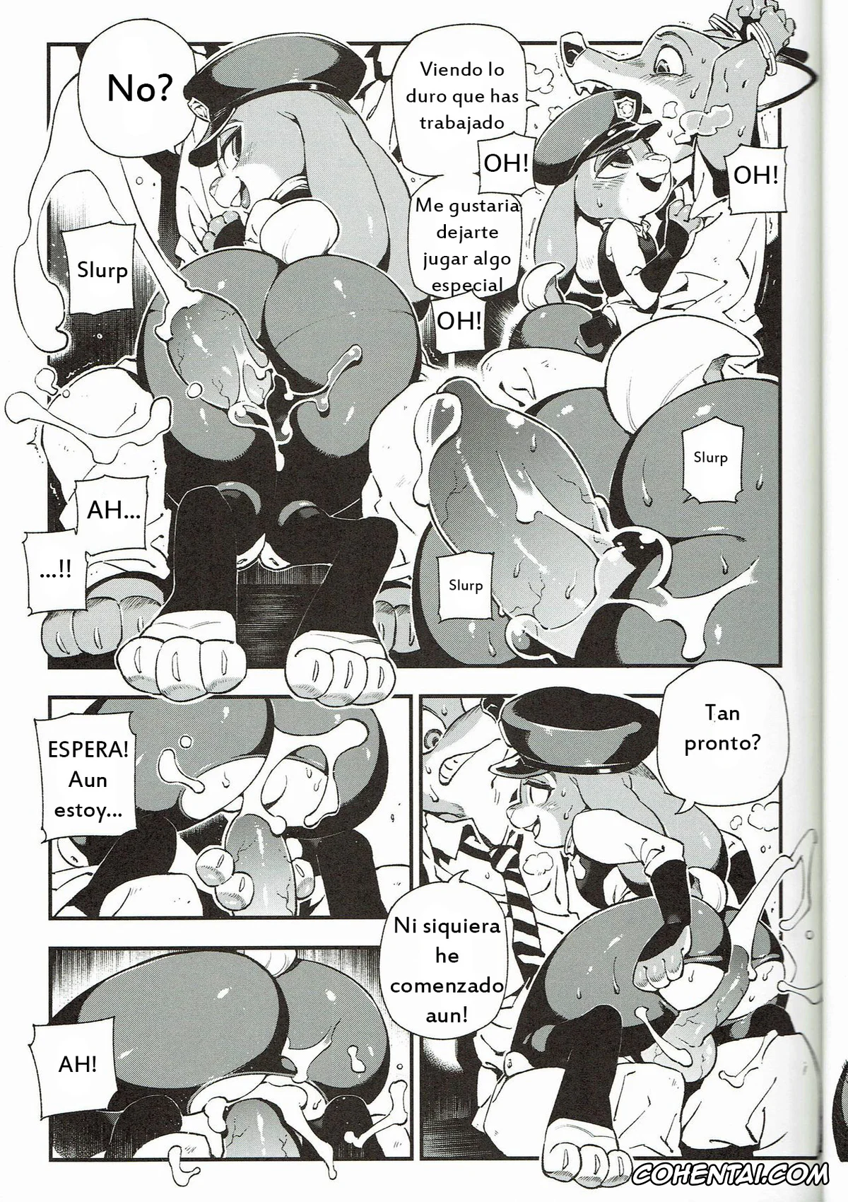 Zootopia hentai, Judy Hopps hentai, Nick Wilde hentai, What Does The Fox Say? (Zootopia), pagina 18