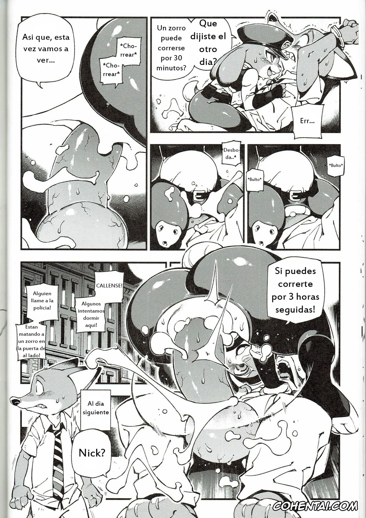 Zootopia xxx, Judy Hopps xxx, Nick Wilde xxx, What Does The Fox Say? (Zootopia), pagina 19