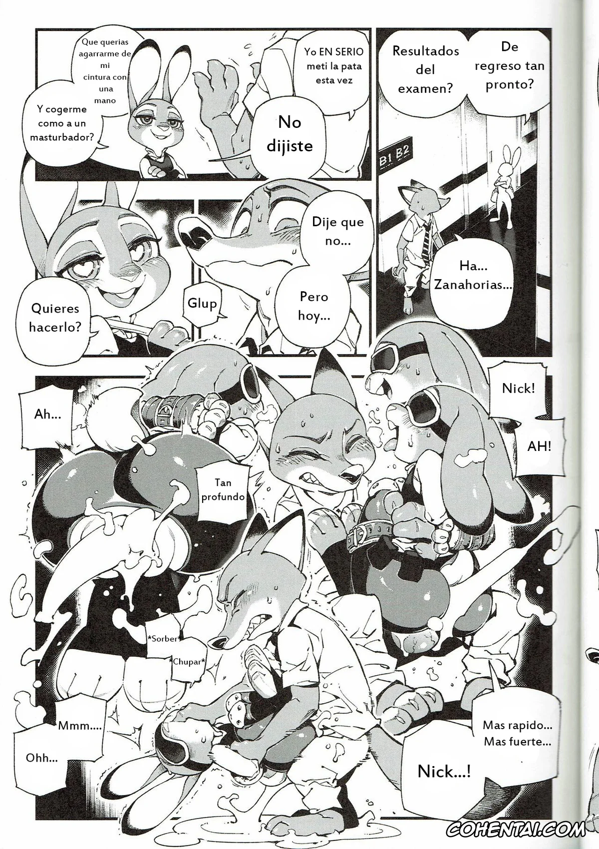 Zootopia porno, Judy Hopps porno, Nick Wilde porno, What Does The Fox Say? (Zootopia), pagina 20