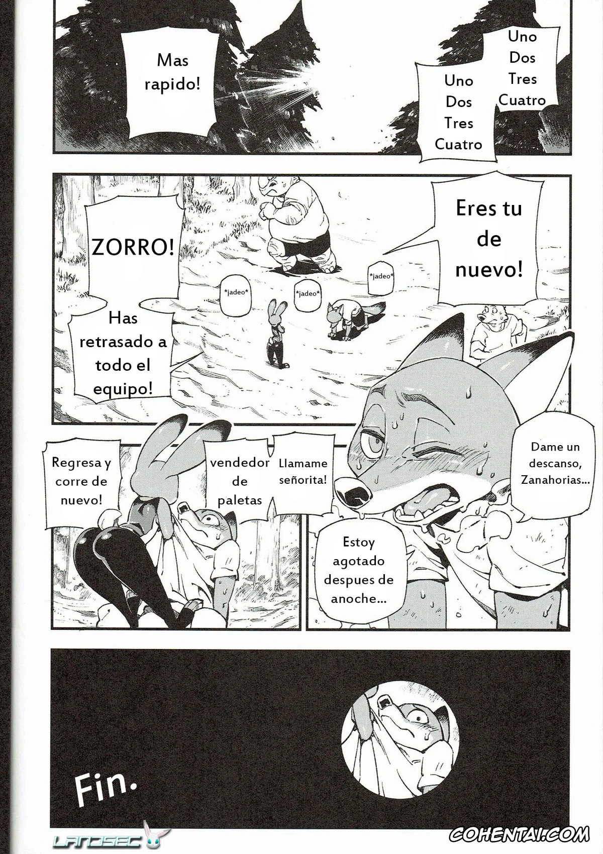 Zootopia porno, Judy Hopps porno, Nick Wilde porno, What Does The Fox Say? (Zootopia), pagina 23