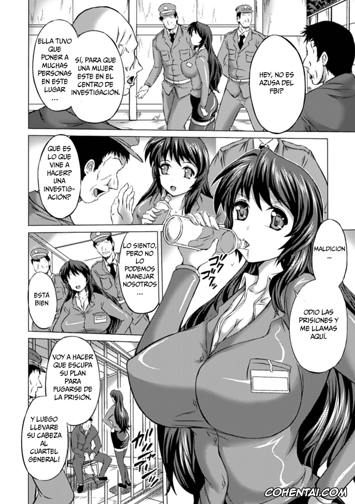 Revistas porno, Ahegao Anthology Comics porno, Acme Prison (Ahegao Anthology Comics Vol. 3), pagina 2