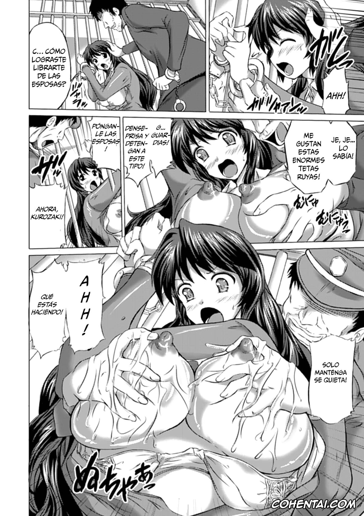 Revistas xxx, Ahegao Anthology Comics xxx, Acme Prison (Ahegao Anthology Comics Vol. 3), pagina 4