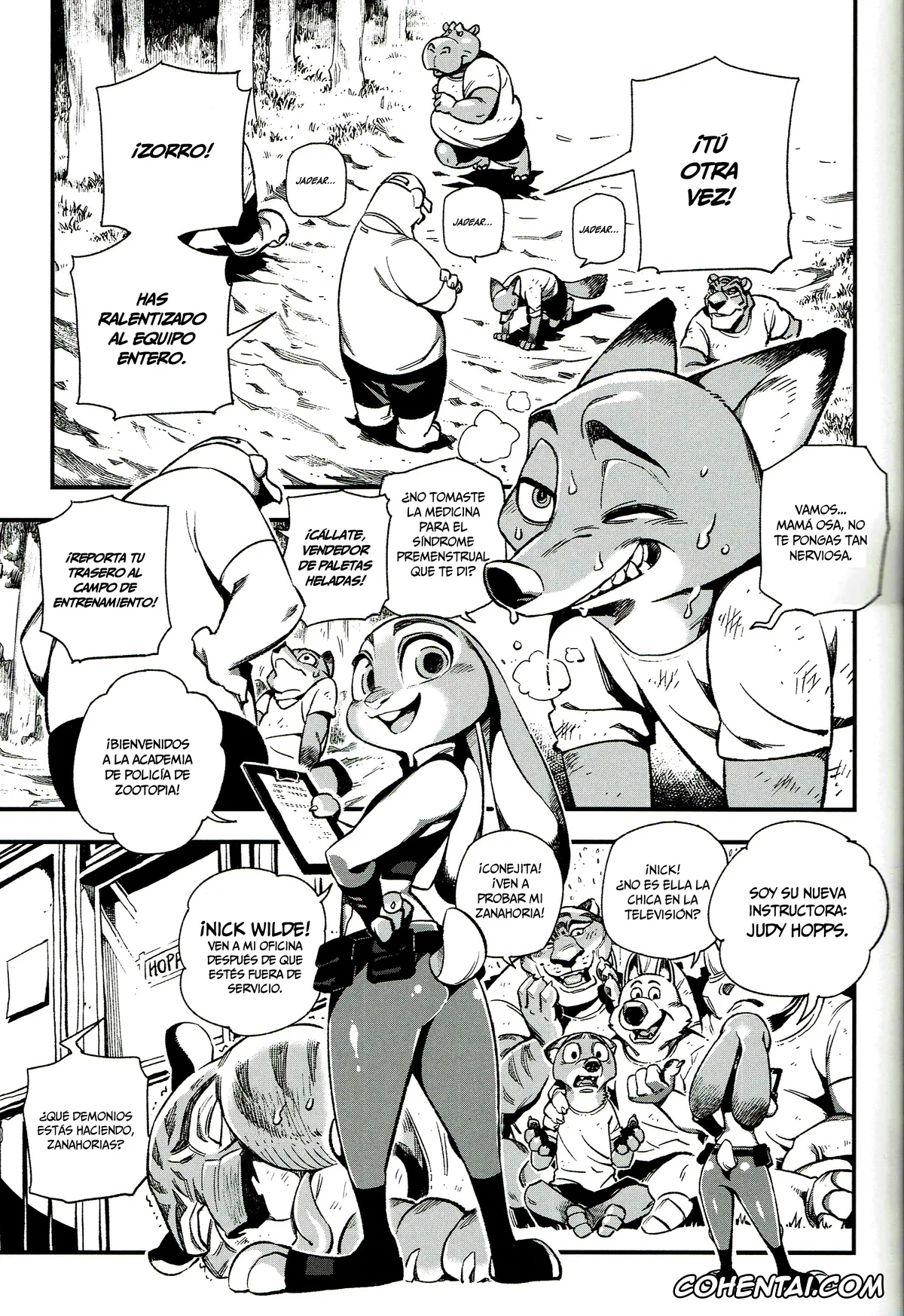 Zootopia porno, Judy Hopps porno, Nick Wilde porno, What Does The Fox Say? (Zootopia), pagina 5