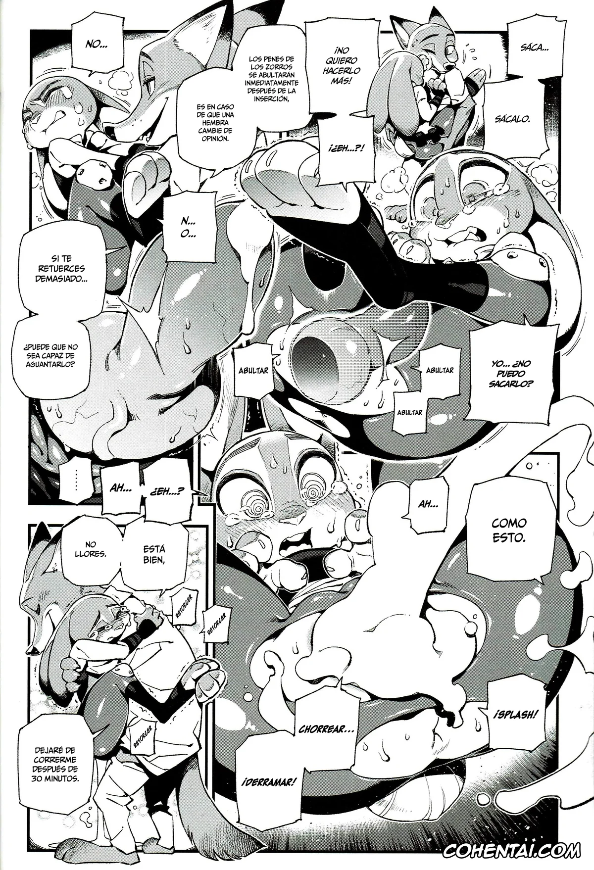 Zootopia xxx, Judy Hopps xxx, Nick Wilde xxx, What Does The Fox Say? (Zootopia), pagina 10