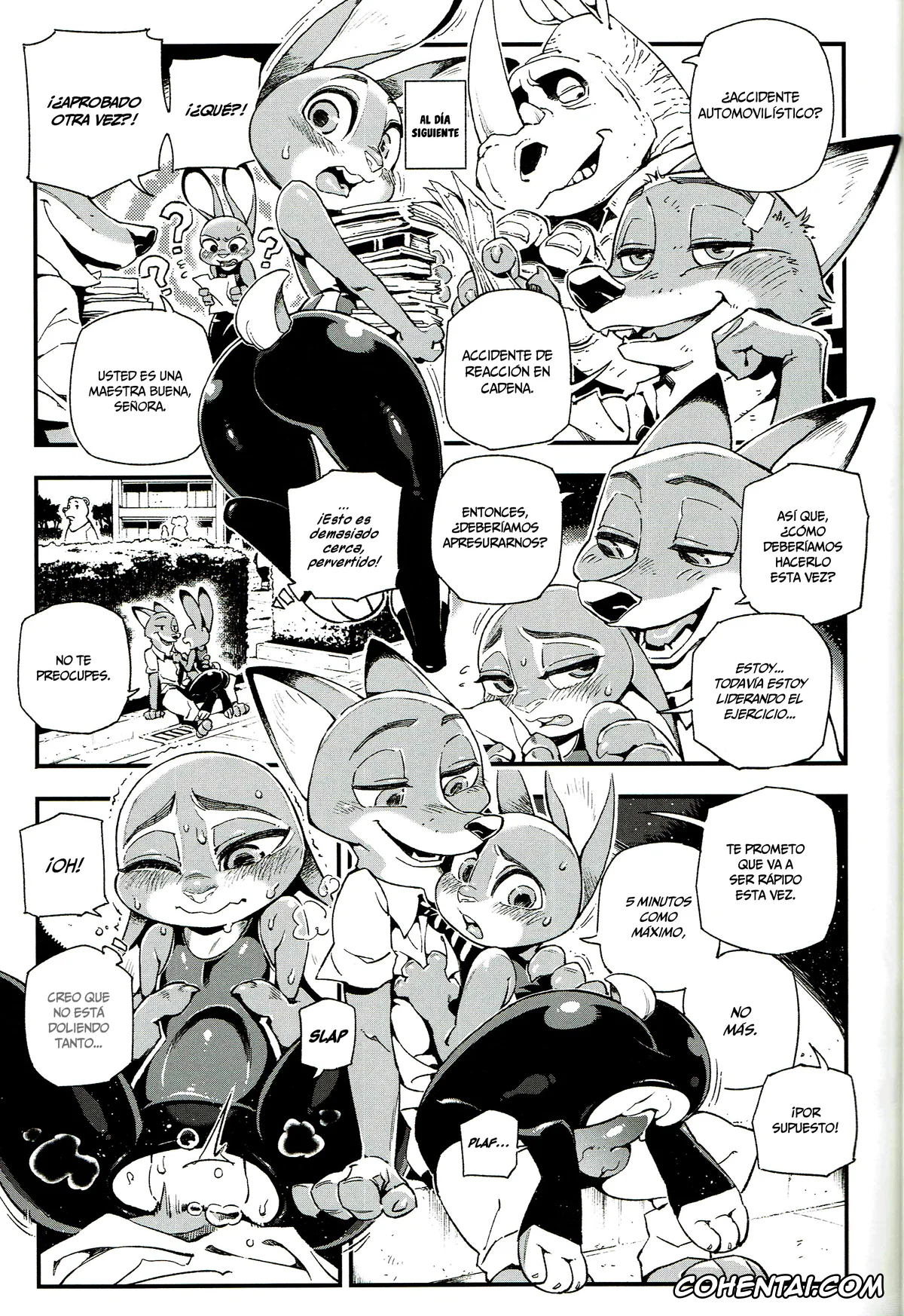 Zootopia porno, Judy Hopps porno, Nick Wilde porno, What Does The Fox Say? (Zootopia), pagina 11