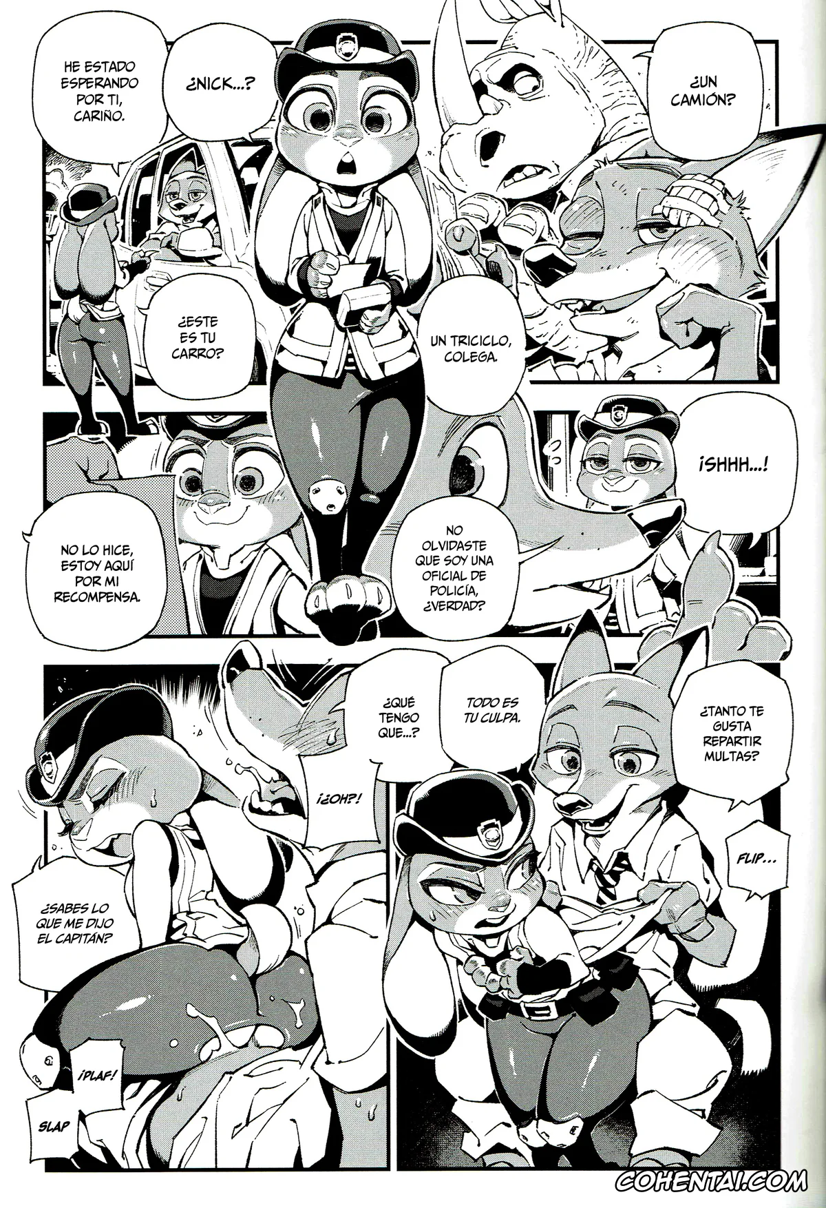 Zootopia xxx, Judy Hopps xxx, Nick Wilde xxx, What Does The Fox Say? (Zootopia), pagina 13