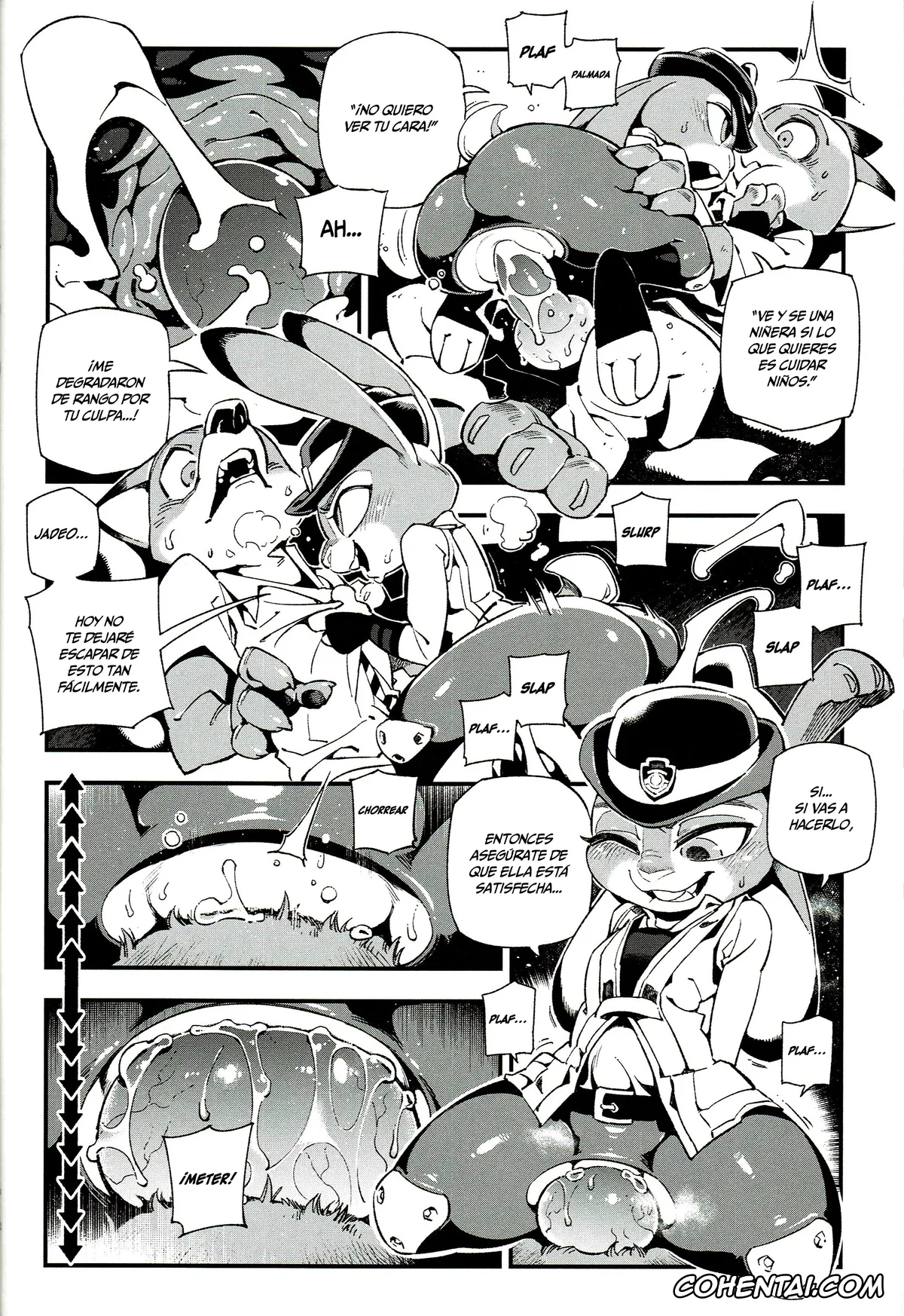 Zootopia porno, Judy Hopps porno, Nick Wilde porno, What Does The Fox Say? (Zootopia), pagina 14