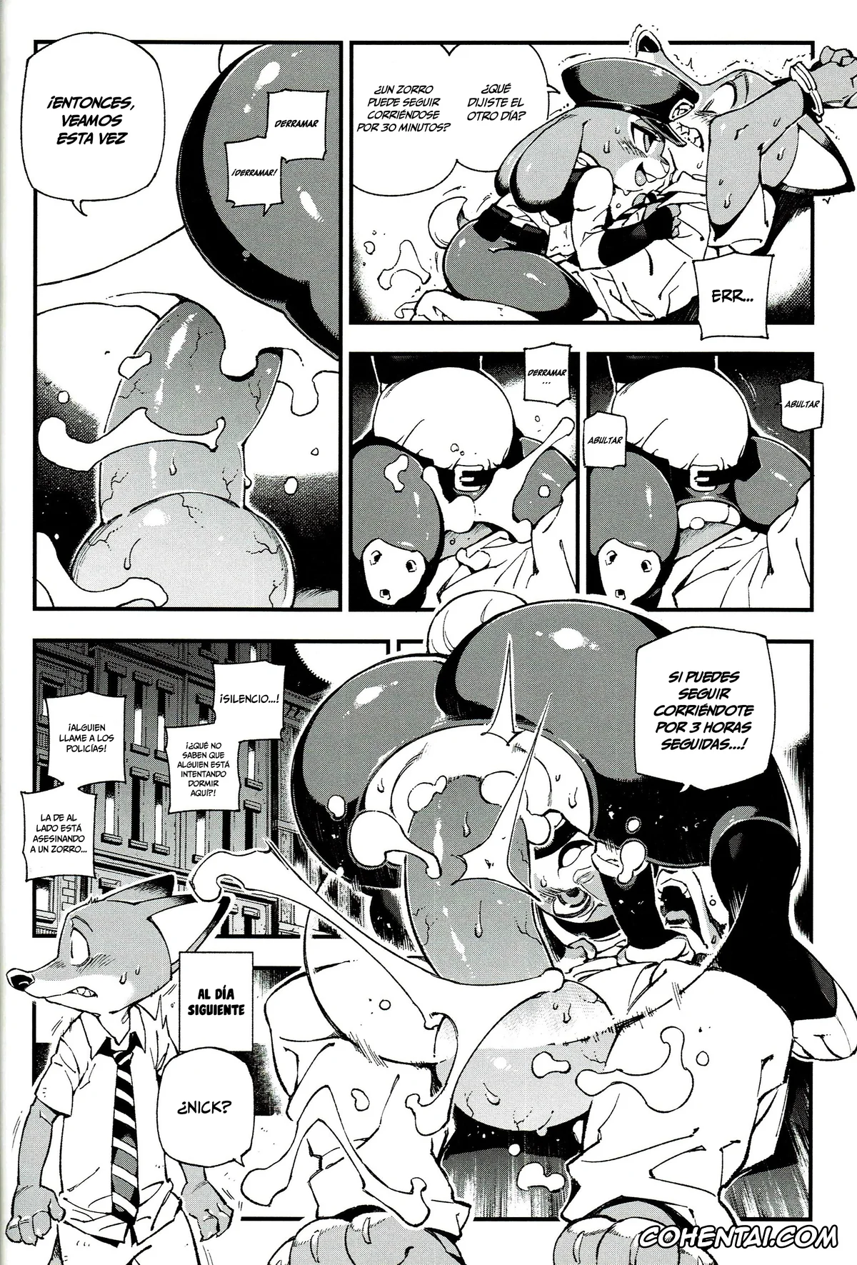 Zootopia porno, Judy Hopps porno, Nick Wilde porno, What Does The Fox Say? (Zootopia), pagina 20