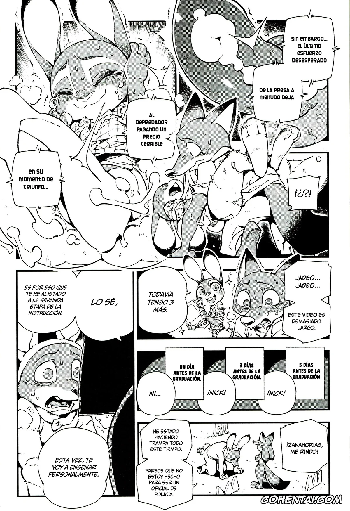 Zootopia porno, Judy Hopps porno, Nick Wilde porno, What Does The Fox Say? (Zootopia), pagina 23