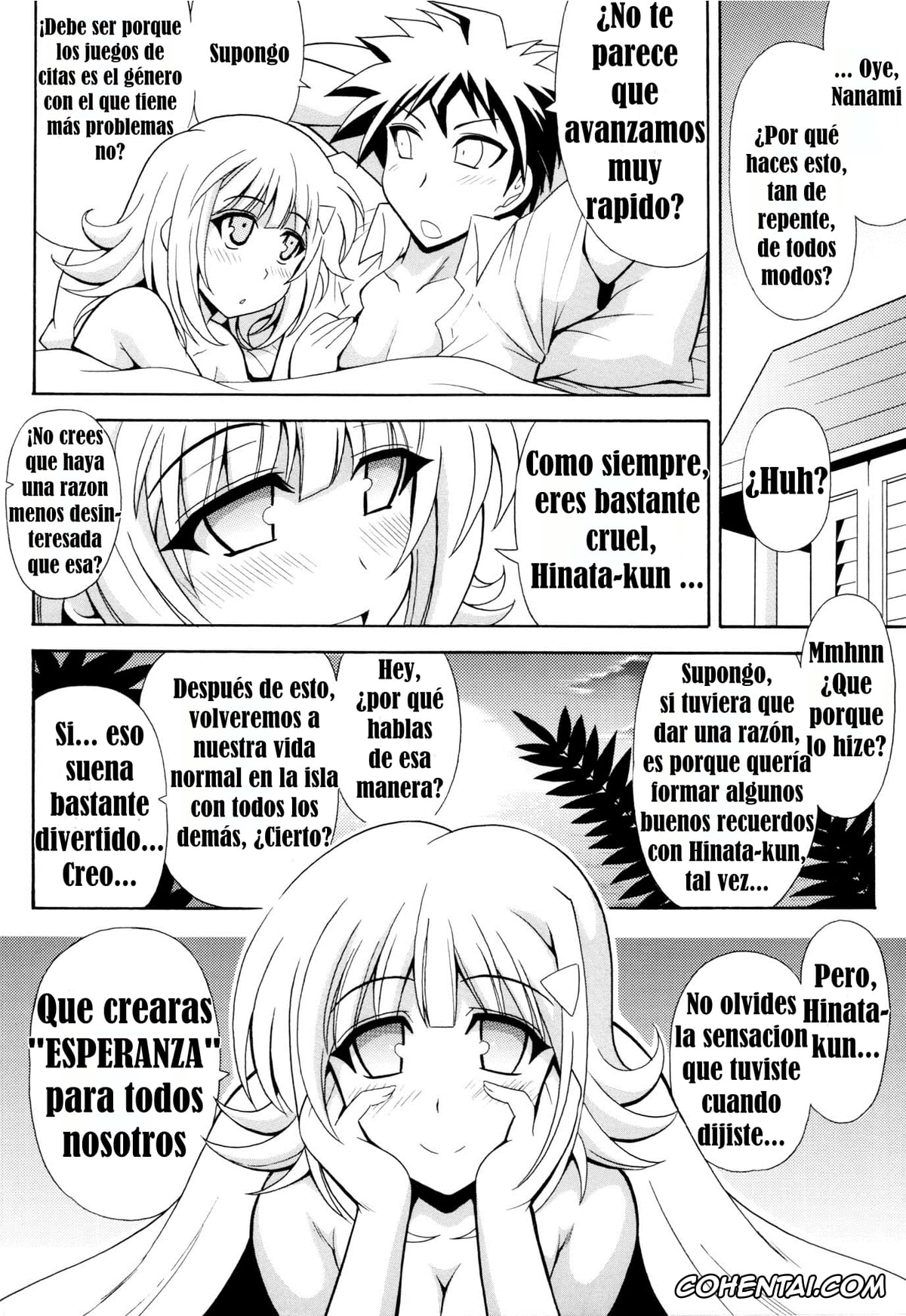 Danganronpa xxx, Chiaki Nanami xxx, Hajime Hinata xxx, DANGAN ANGEL (Danganronpa), pagina 16